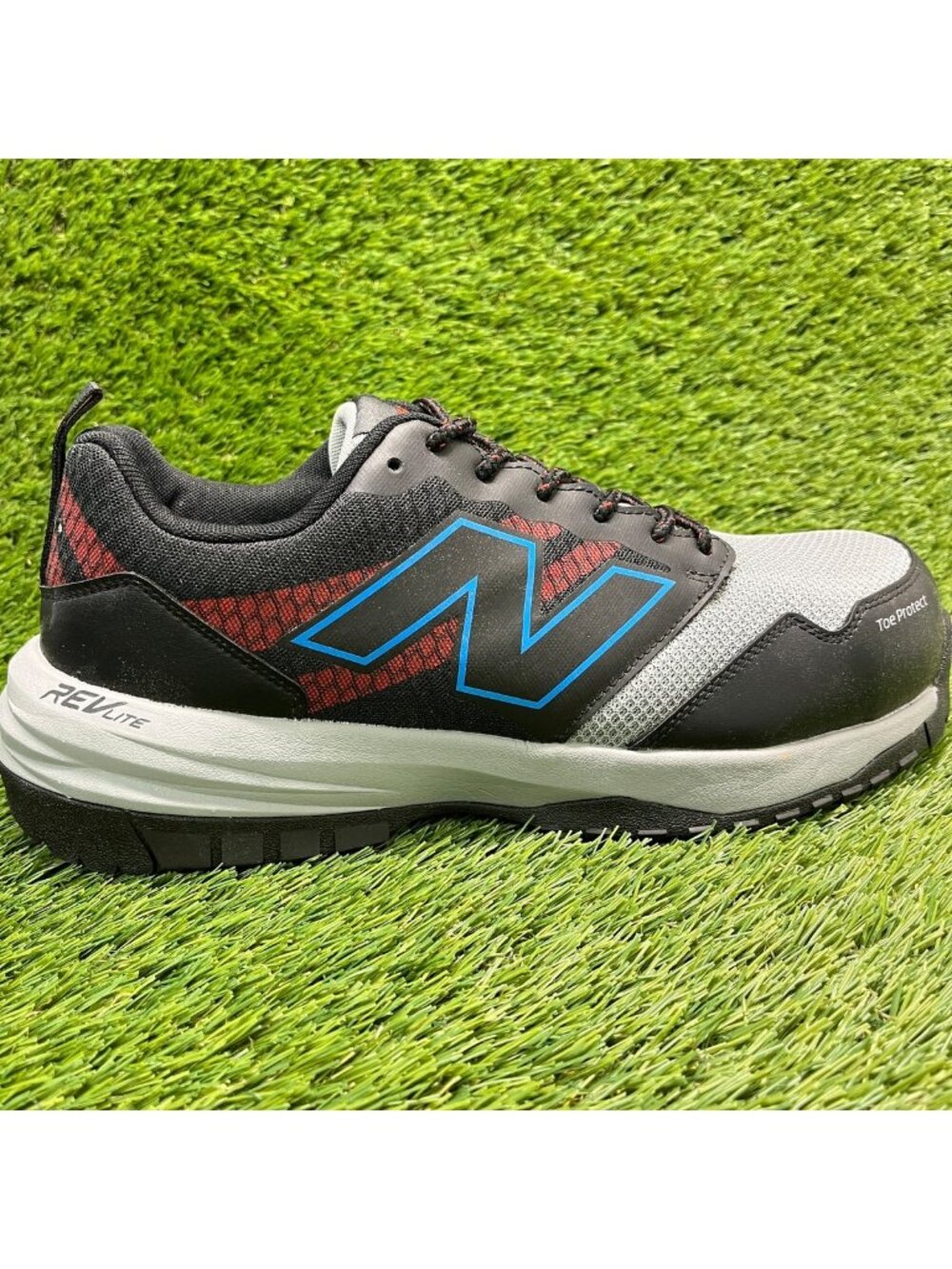 New Balance Quikshift Mens Size 10.5EE Black Composite Toe Safety Work Shoes